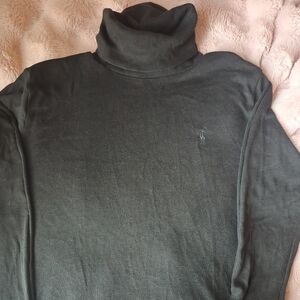 Polo Ralph Lauren Black Turtleneck Sweater